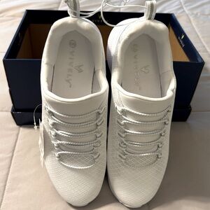 Vively White Sneakers - Wide